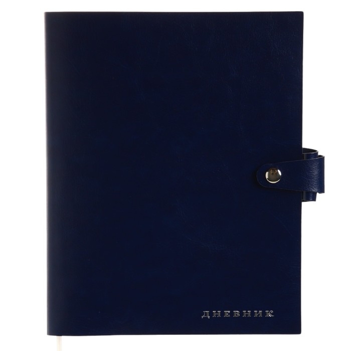 Дневник универсальный для 1-11 класса Favorite, мягкая обложка, на кнопке, искусственная кожа, тиснение фольгой, хлястик, ляссе, 48 листов