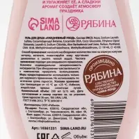 Подарочный набор косметики «Сладкого года», гель для душа 200 мл и крем для тела, аромат клубничного эскимо, URAL LAB
