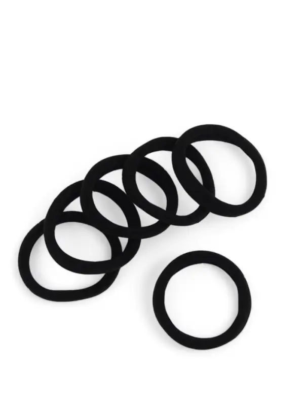 Резинки для волос, черные, Минни Маус