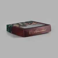 Коробка для 16 конфет &laquo;Новогодние игрушки&raquo;, 18,9 х 18,9 х 3,8 см