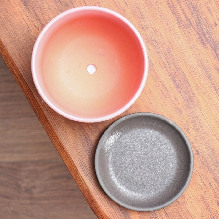 Горшок цветочный Горшок цветочный "Кукушка" розовый, 1,73 л