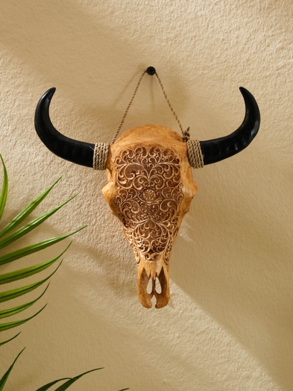 Сувенир интерьерный Сувенир интерьерный "Череп буйвола" полирезин, 15х16х7 см