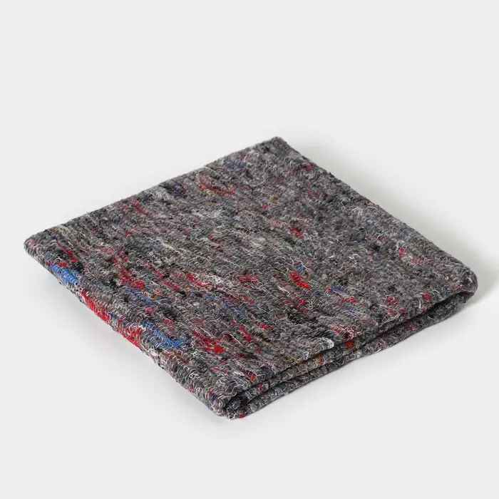 Салфетка - тряпка хозяйственная Доляна, 50×60 см, плотность 180 г/м², строчка 2,5 мм, с оверлоком, серая Салфетка - тряпка хозяйственная Доляна, 50×60 см, плотность 180 г/м², строчка 2,5 мм, с оверлоком, серая