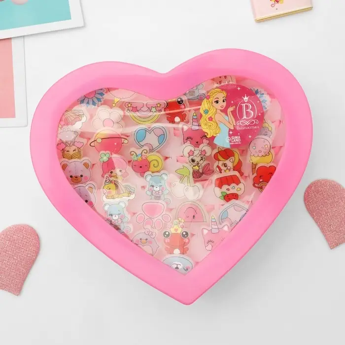 Кольцо детское Выбражулька «Радость», форма МИКС, цветное, безразмерное Кольцо детское Выбражулька «Радость», форма МИКС, цветное, безразмерное