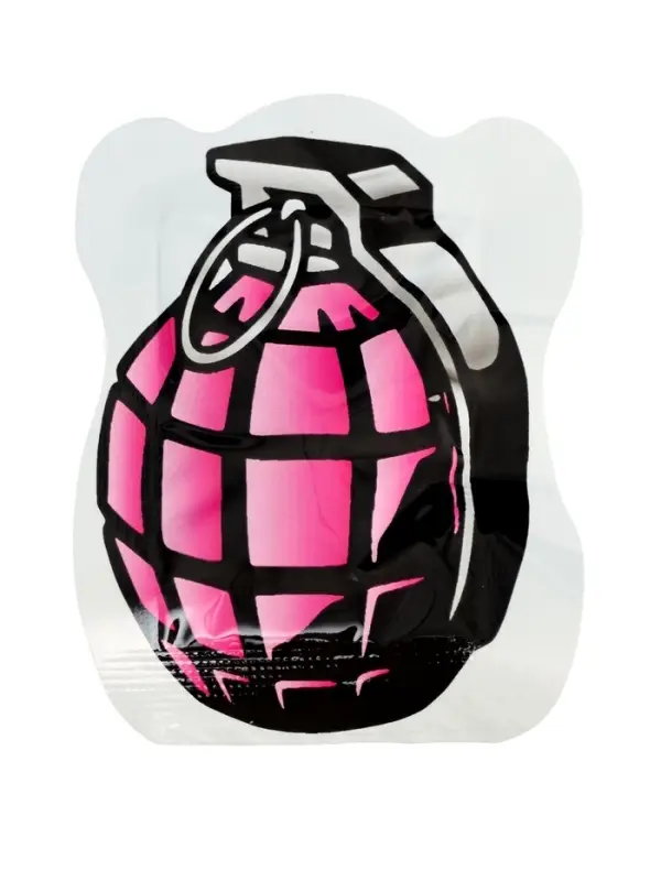 Прикол бомбочка «Граната», 9,5 × 7 × 1 см, цвета МИКС