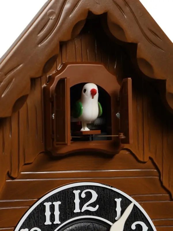 Часы настенные &laquo;Избушка&raquo;, с кукушкой, плавный ход, 52&times;31 см