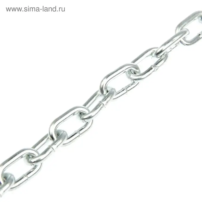 Цепь привязочная с коротким звеном, 19&times;4 мм, длина 3 м