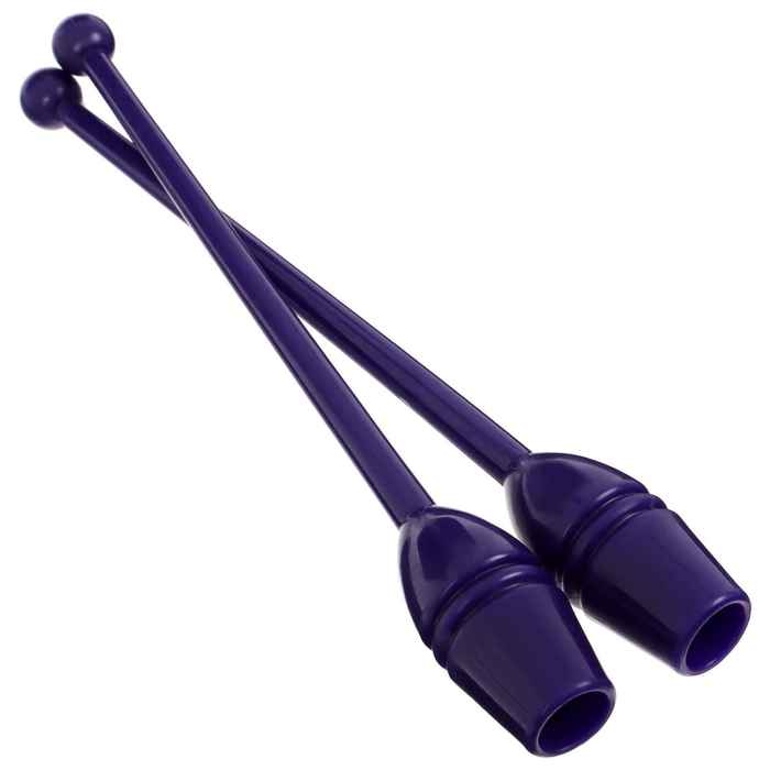 Булавы для художественной гимнастики вставляющиеся Grace Dance, 35 см, цвет фиолетовый