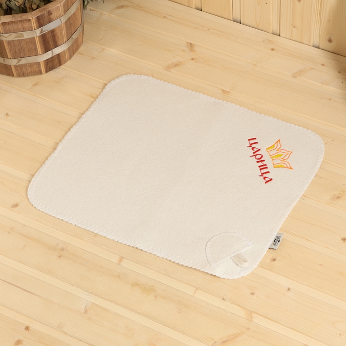 Набор банный Набор банный "Царица", 10 предметов, белый