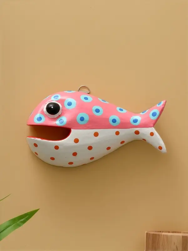 Панно «Рыба-хищник», 22×12×5 см, дерево, разноцветное Панно «Рыба-хищник», 22×12×5 см, дерево, разноцветное