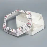 Коробка кондитерская, упаковка, For you, 23 х 20 х 4 см