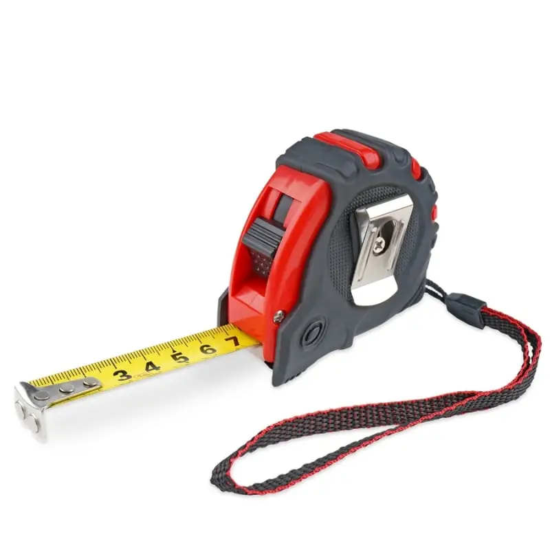 Рулетка 3м х 16 мм обрезиненный корпус (3 фиксатора, зацеп с магнитом) AVS MT3016RM