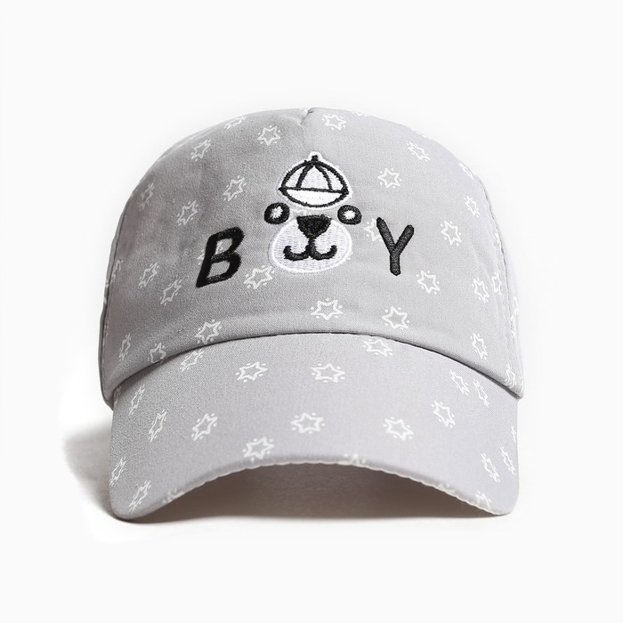 Кепка детская MINAKU Кепка детская MINAKU "Boy" серый, р-р 48-50