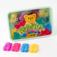 Антистресс сквиш мялка «Мишки», в банке, МИКС