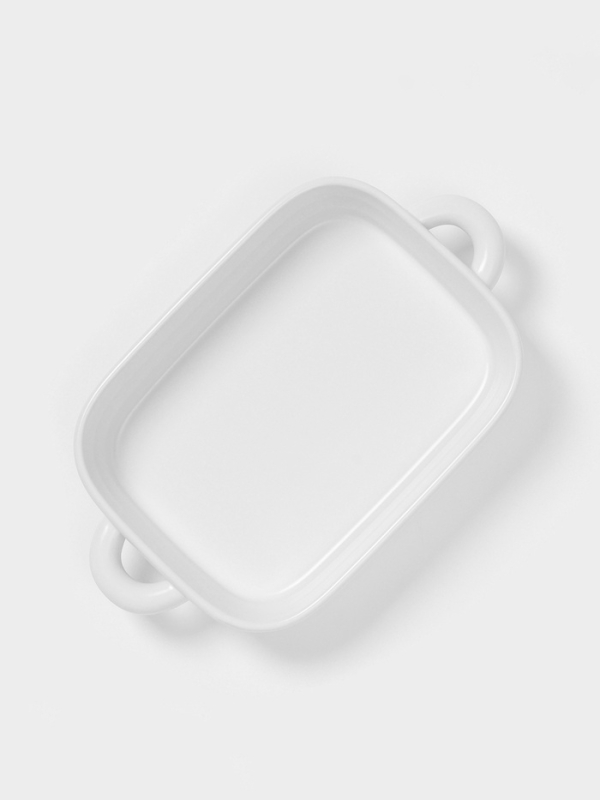 Форма для запекания Доляна «Зефир», 38×22×6 см, прямоугольная, керамика, белая Форма для запекания Доляна «Зефир», 38×22×6 см, прямоугольная, керамика, белая