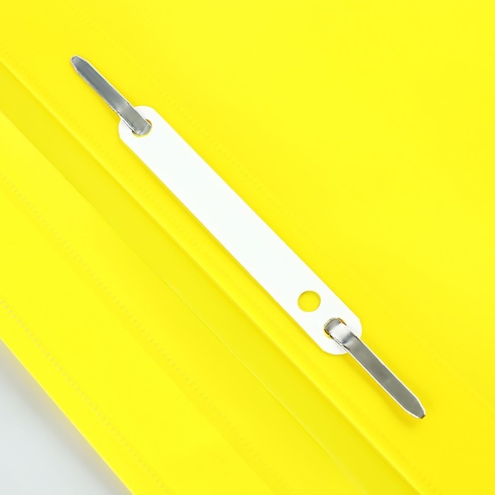 Набор папок-скоросшивателей А5, 5 штук, Calligrata, 180 мкм, с прозрачным верхом, жёлтый Набор папок-скоросшивателей А5, 5 штук, Calligrata, 180 мкм, с прозрачным верхом, жёлтый