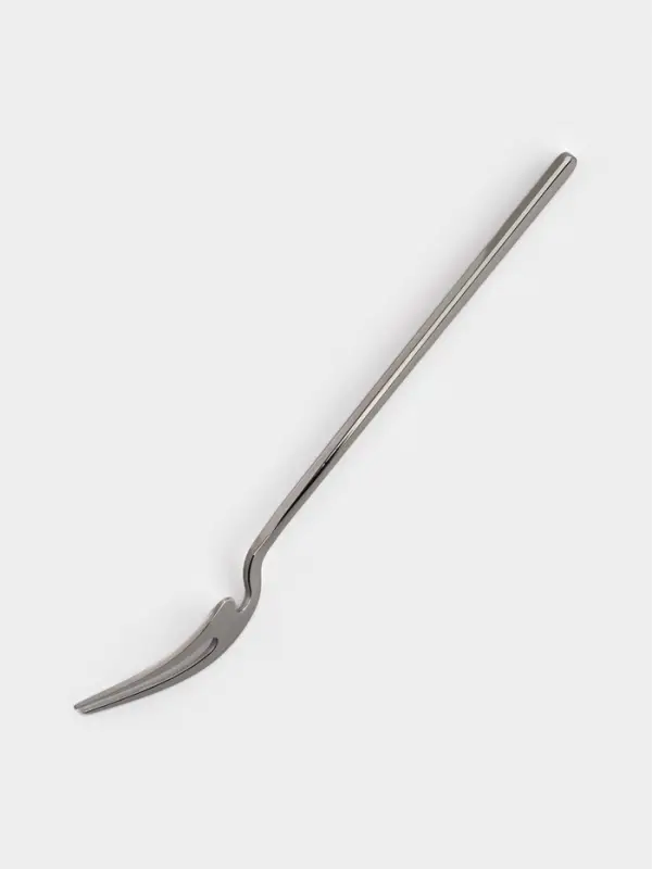 Вилка десертная из нержавеющей стали Magistro Wave, длина 14.7 см, цвет серебряный