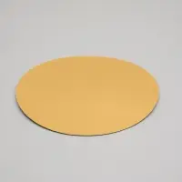 Подложка для торта, кондитерская, золото, 28 см, 0.8 мм