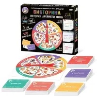 Настольная игра Десятое Королевство &laquo;Викторина. История Древнего мира&raquo;, 2-4 игрока, 10+