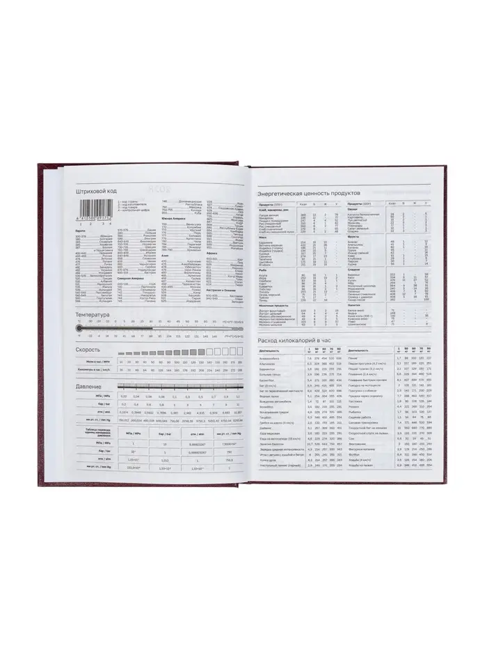 Ежедневник датир 2026г А5 168л б/вин, Бордо Ежедневник датир 2026г А5 168л б/вин, Бордо