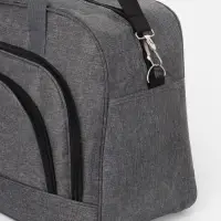 Сумка дор Отдых, 53*23*34, отд на молнии, 2н/кармана, дл ремень, серый