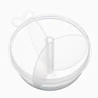 Контейнер для детского питания Крошка Я, 3 секции, ВИД 3, 180 мл., голубой