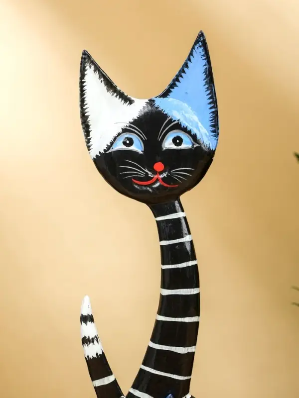 Сувенир Сувенир "Кошка с котёнком" дерево 9х5х30 см