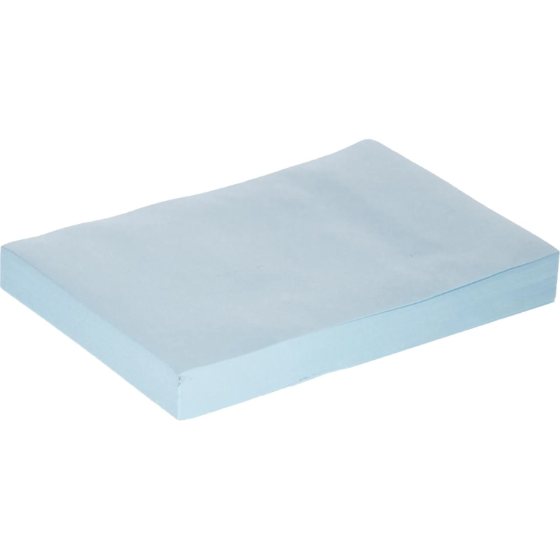 Стикеры ATTACHE Bright colours с клеев.краем 76х51 голубой 100л