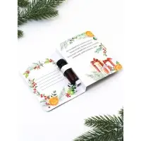 Набор аромамасел на открытке «Новогодний»,5 мл Набор аромамасел на открытке «Новогодний»,5 мл