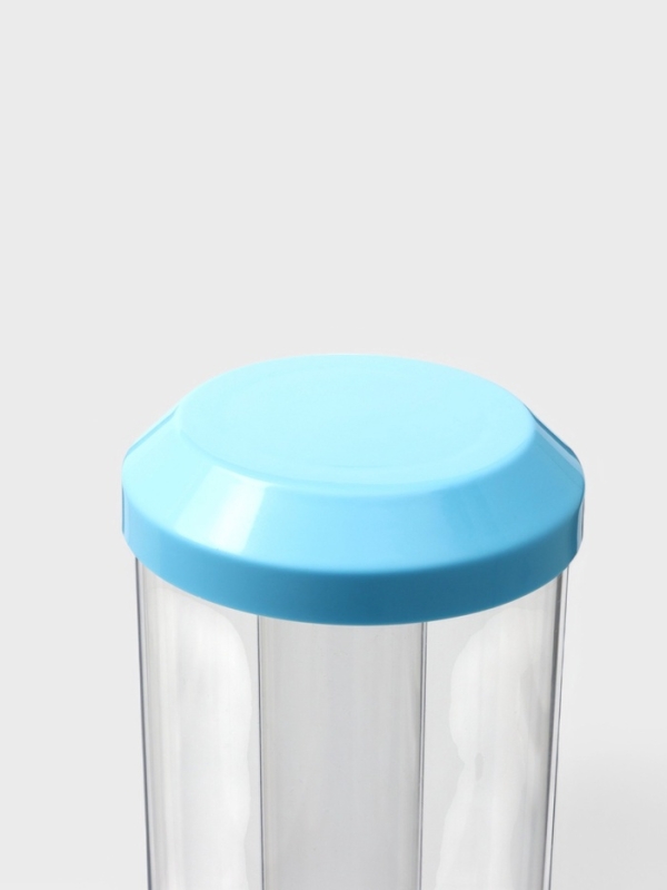 Башня пивная TowerRocket, 3 л, ёмкость для льда, подсветка, пластик, голубая Башня пивная TowerRocket, 3 л, ёмкость для льда, подсветка, пластик, голубая