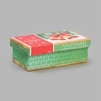 Коробки подарочные новогодние 10 в 1 &laquo;С Новым Годом&raquo;, 30&times;19&times;11.5 - 12&times;6.5&times;4 см