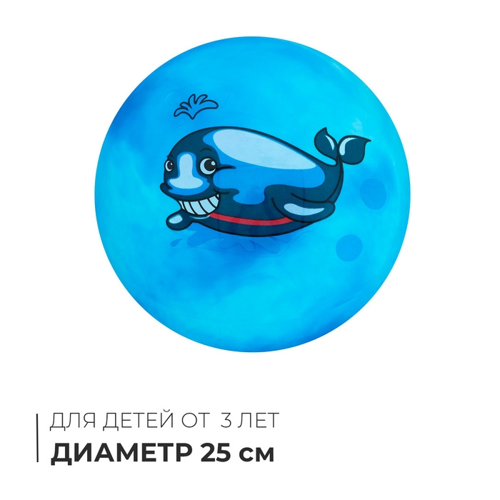 Мяч детский, d=25 см, 60 г, цвет МИКС Мяч детский, d=25 см, 60 г, цвет МИКС