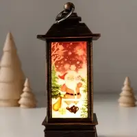 Фонарь светодиодный, декоративный, 1 LED, от батареек 3&times;AG13, свечение тёплое белое