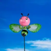 Штекер садовый &laquo;Пчёлка Жужа&raquo;, 14&times;10 см, h=40 см, МИКС, Greengo