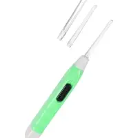Палочка для чистки ушей LES-03, LED-подсветка, 3 насадки, от батареек (в комплекте)