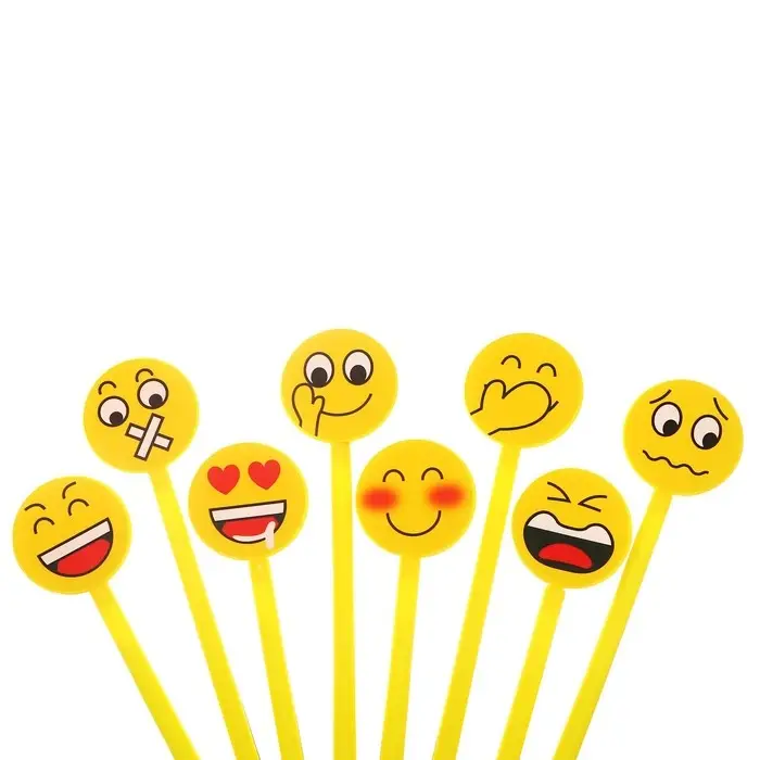 Ручка - прикол Calligrata «Смайл», гелевая, МИКС