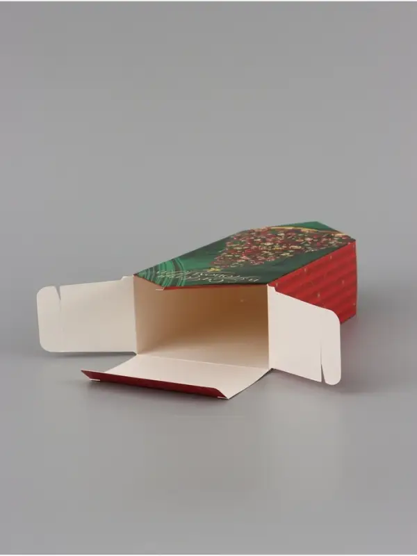 Коробка-конфета, подарочная, самосборная &laquo;Елочка&raquo;, 9.3&times;14.6&times;5.3 см