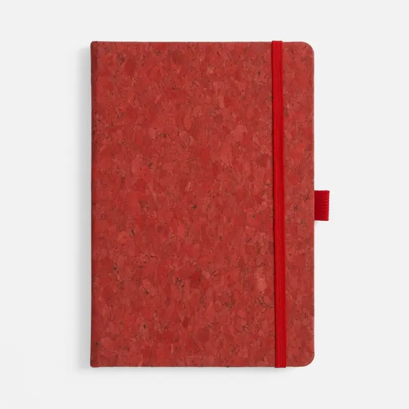 Блокнот Cork County, красный Блокнот Cork County, красный