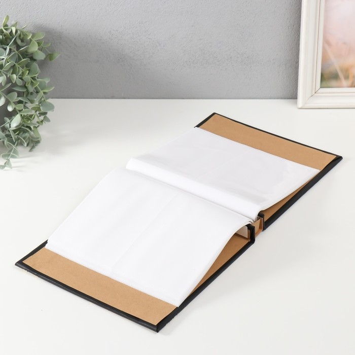 Фотоальбом на 100 фото 10х15 см Фотоальбом на 100 фото 10х15 см "Графичные цветы" кожзам в коробке МИКС 23,5х4х22,5 см