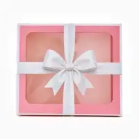 Коробка подарочная &laquo;Розовый бант&raquo; , 23.5 &times; 20.5 &times; 5.5 см