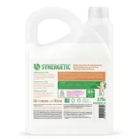 Кондиционер-ополаскиватель для белья Synergetic &laquo;Миндальное молочко&raquo;, биоразлагаемый, гипоаллергенный, 2.75 л