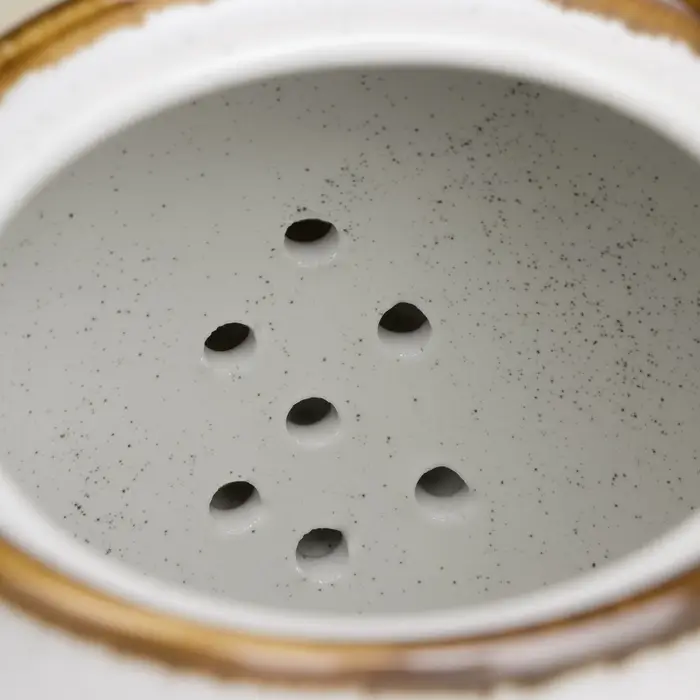 Заварочный чайник SL Home &laquo;Волна в камне&raquo;, 1 л, 22&times;13&times;15.5 см, фарфор, белый