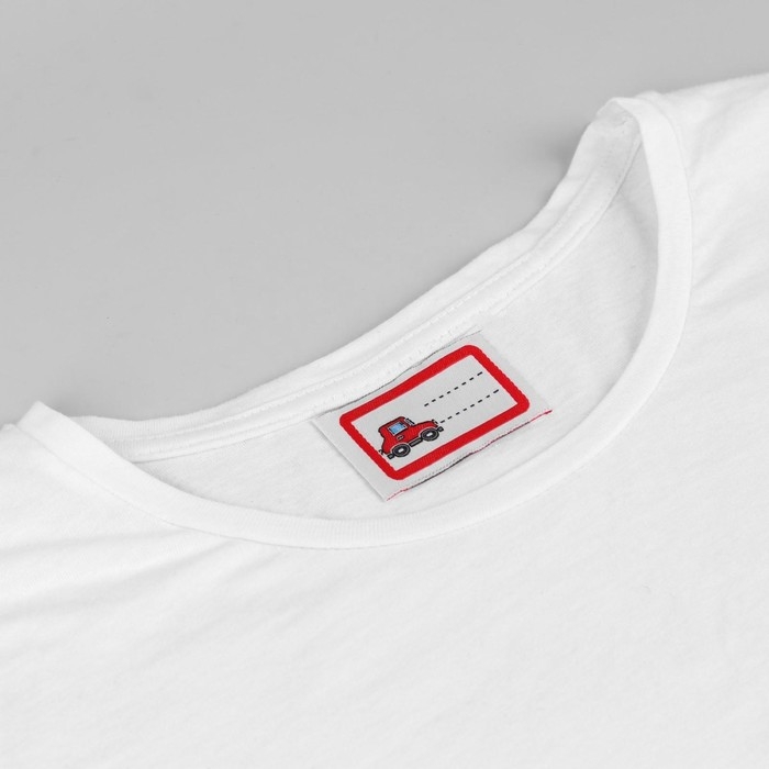 Нашивка «Машинка», 5,5 × 3,2 см, 10 шт, цвет красный Нашивка «Машинка», 5,5 × 3,2 см, 10 шт, цвет красный