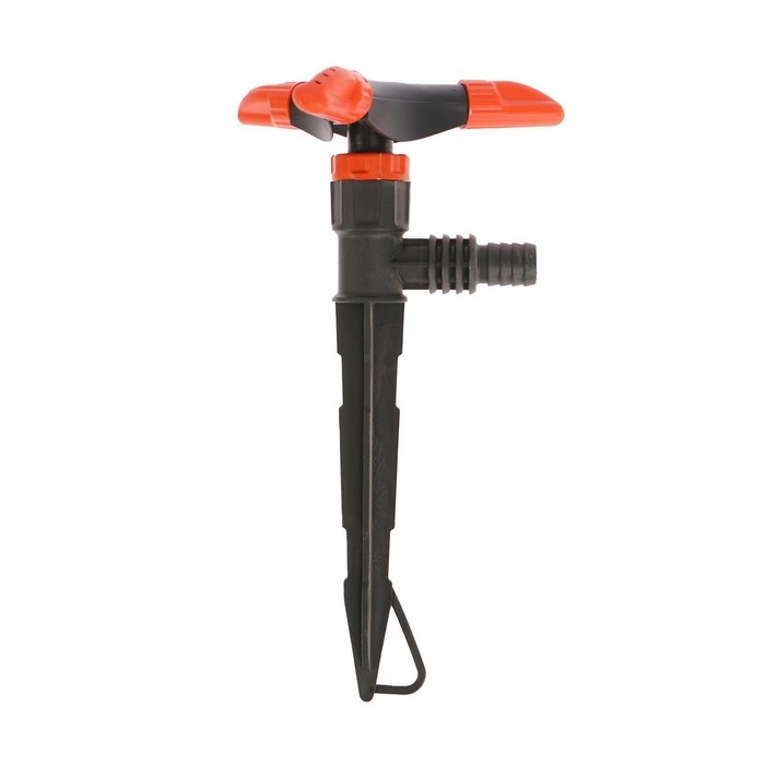 Распылитель 3-лепестковый, штуцер под шланги 1/2"-3/4", пика, пластик, «Жук»