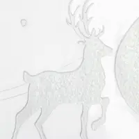 Наклейки новогодние «Добро пожаловать», с блестящей пластизолью, 29.7×42 см