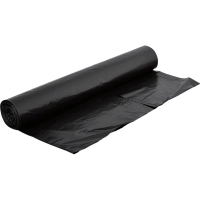 Мешки для мусора ПВД 160л 90x110см 50мкм черные 10шт/рул_Green Pack