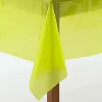 Скатерть 137*183см, флюорисцентная, цвет желтый