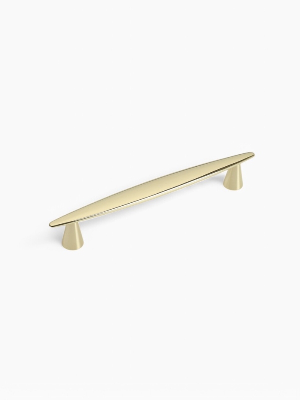 Ручка-скоба CAPPIO SUP, цинк, м/о 128 мм, цвет золото Ручка-скоба CAPPIO SUP, цинк, м/о 128 мм, цвет золото