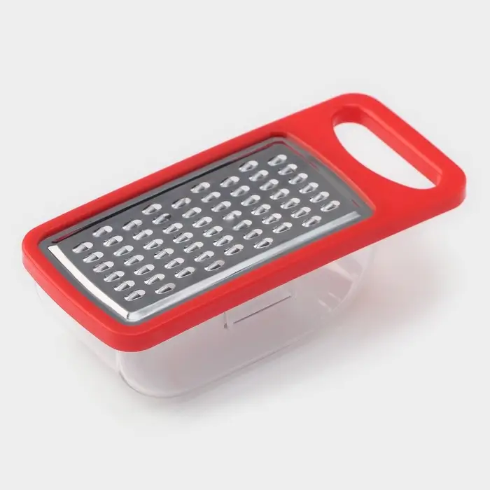 Тёрка с контейнером для детского питания Доляна «Алиса», 13×6×4 см, АБС-пластик, цвет МИКС Тёрка с контейнером для детского питания Доляна «Алиса», 13×6×4 см, АБС-пластик, цвет МИКС