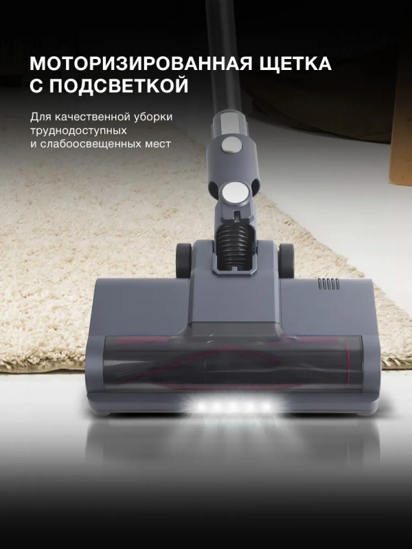 Пылесос ручной HYV-S7570 700мл 380Вт темно-синий Пылесос ручной HYV-S7570 700мл 380Вт темно-синий